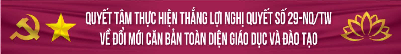 Quyết tâm thực hiện thắng lợi Nghị quyết số 29-NQ/TW về đổi mới căn bản toàn diện giáo dục và đào tạo